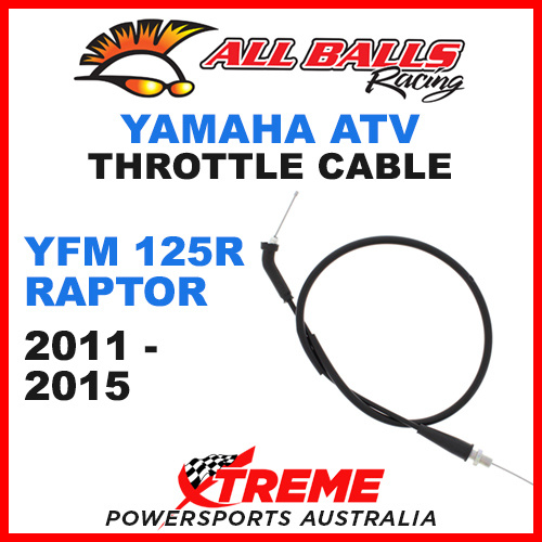 ALL BALLS 45-1208 ATV YAMAHA THROTTLE CABLE YFM125R YFM 125R RAPTOR 2011-2015