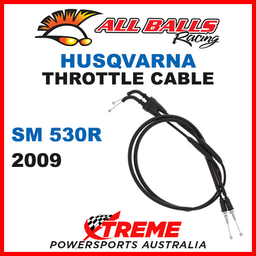 ALL BALLS 45-1220 MX HUSQVARNA THROTTLE CABLE SM530R SM 530R 2009 ROAD BIKE