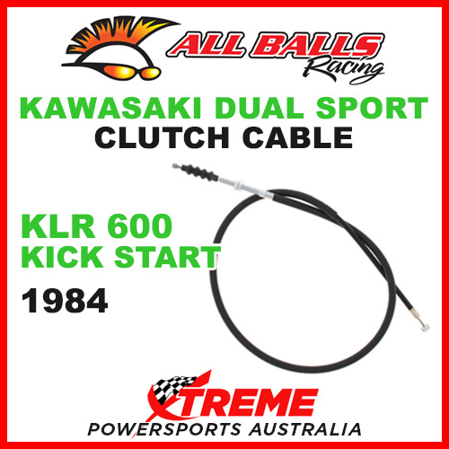 ALL BALLS 45-2002 KAWASAKI CLUTCH CABLE KLR600 KLR 600 KICK START 1984 DIRT BIKE