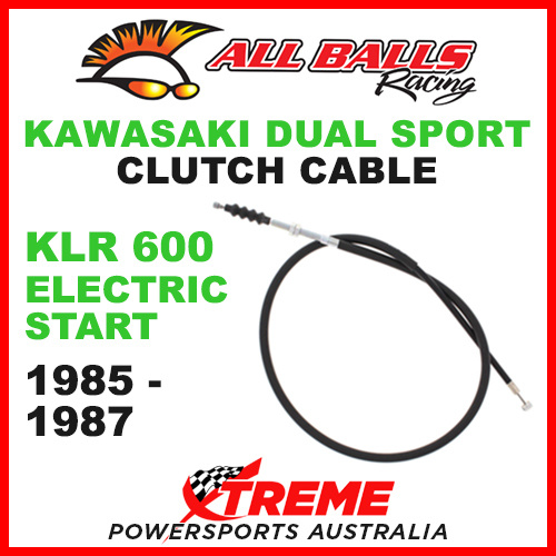 ALL BALLS 45-2002 KAWASAKI CLUTCH CABLE KLR600 KLR 600 ELECTRIC START 1985-1987