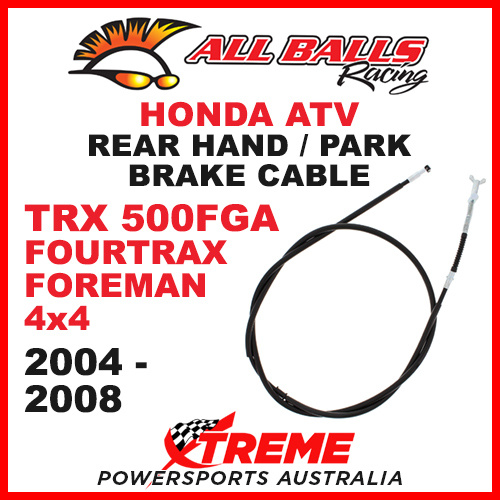 Honda TRX500FGA Fourtrax Foreman 4X4 04-08 ATV Rear Hand Park Brake Cable