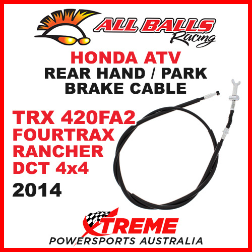 45-4017 Honda TRX420FA2 4x4 DCT Fourtrax Rancher 2015 Rear Hand Park Brake Cable