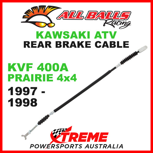 All Balls 45-4025 Kawasaki KVF400A Prairie 4x4 1997-1998 ATV Rear Brake Cable