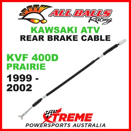 All Balls 45-4025 Kawasaki KVF400D Prairie 1999-2002 ATV Rear Brake Cable