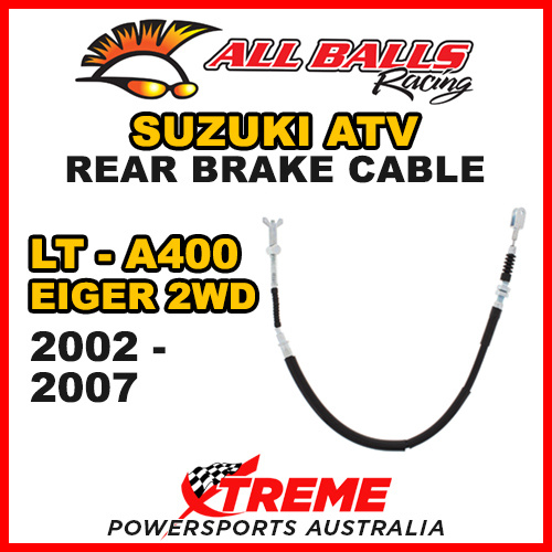 All Balls 45-4037 For Suzuki LT-A400 Eiger 2WD 2002-2007 ATV Rear Brake Cable