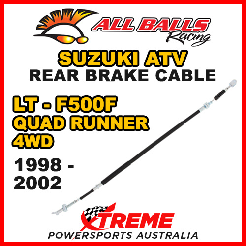 All Balls 45-4038 For Suzuki LT-F500F Quadrunner 4WD 1998-2002 ATV Rear Brake Cable