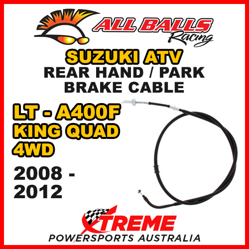 Rear Handbrake Park Brake Cable for Suzuki LT-A400F King Quad 4WD 08-12