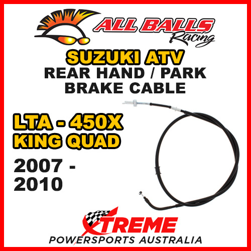 45-4044 For Suzuki LTA-450X King Quad 2007-2010 ATV Rear Handbrake Park Brake Cable