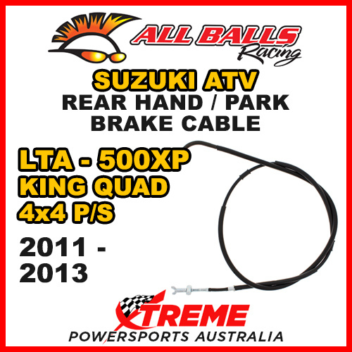 45-4047 For Suzuki LTA-500XP King Quad 4X4 P/S 11-13 ATV Rear Hand Park Brake Cable