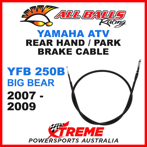 45-4058 Yamaha ATV YFB250B Big Bear 2007-2009 Rear Hand Brake Cable