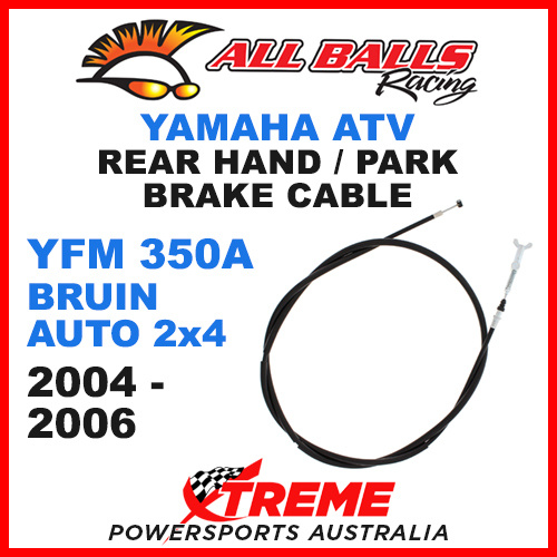 45-4060 YFM350A Bruin Auto 2X4 2004-2006 ATV Rear Hand Park Brake Cable