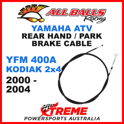 45-4060 YFM400A Kodiak 2X4 2000-2004 ATV Rear Hand Park Brake Cable