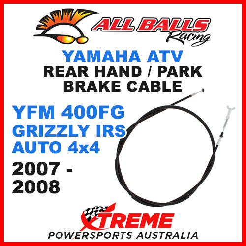 45-4060 YFM 400FG Grizzly Auto IRS 4X4 2007-2008 ATV Rear Hand Park Brake Cable