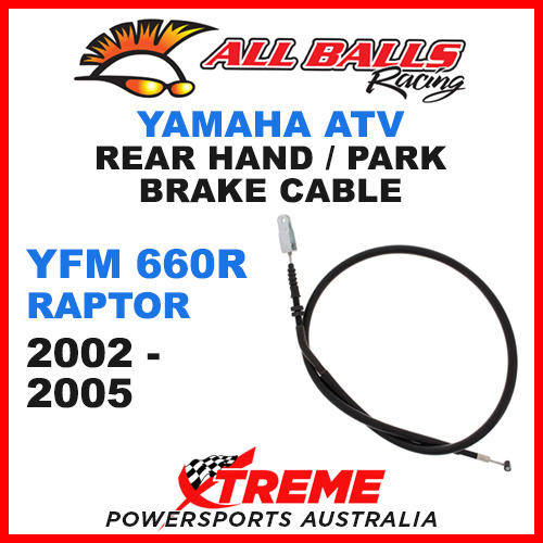 45-4070 YFM 660R Raptor 2002-2005 ATV Rear Hand Park Brake Cable