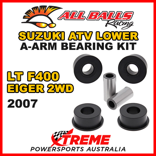 All Balls 50-1039 For Suzuki LTF 400 Eiger 2WD 2007 ATV Lower A-Arm Bearing Kit