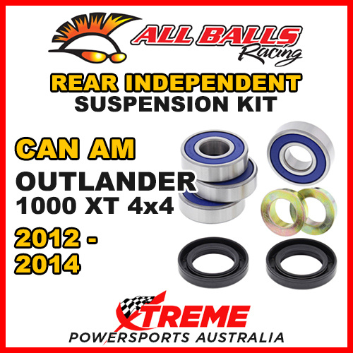 50-1080 Can Am Outlander 1000 XT 4x4 2012-2014 Rear Independent Suspension Kit