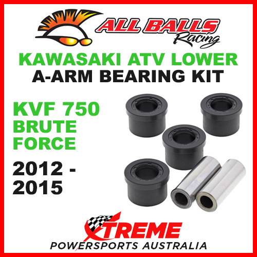 50-1089 Kawasaki KVF750 Brute Force 2012-2015 ATV Lower A-Arm Bearing Kit