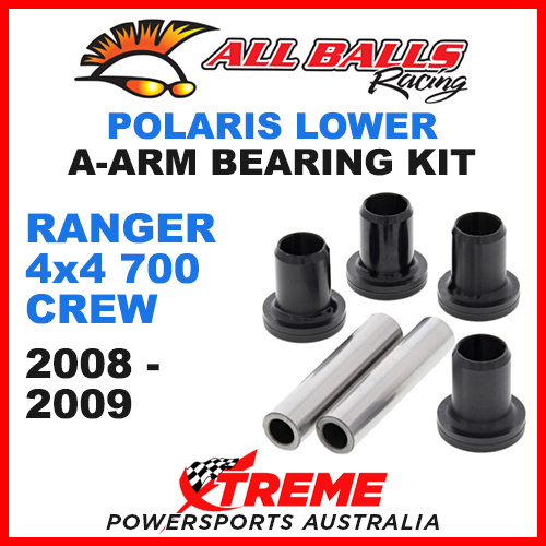 50-1097 Polaris Ranger 4x4 700 Crew 2008-2009 Lower A-Arm Bearing Kit