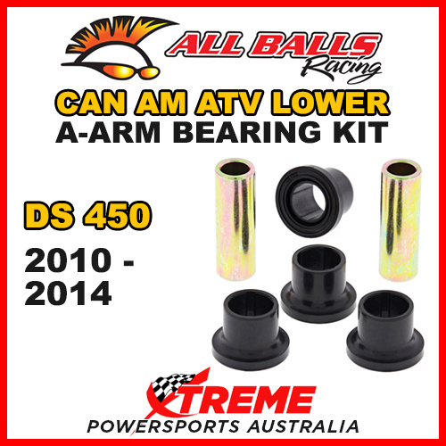 All Balls 50-1126 Can Am ATV DS450 DS 450 2010-2014 Lower A-Arm Bearing Kit