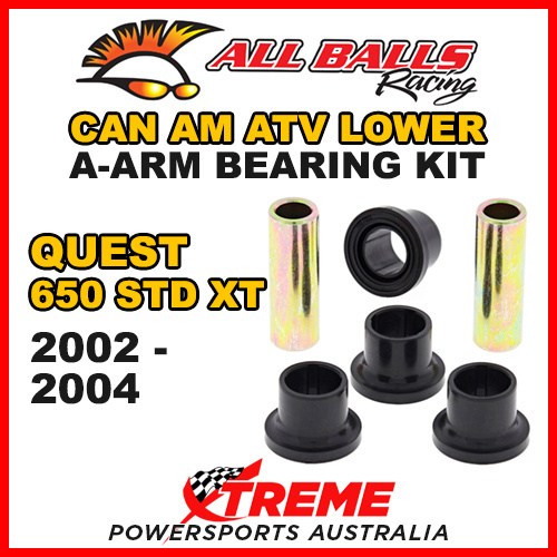 50-1126 Can Am ATV Quest 650 STD XT 2002-2004 Lower A-Arm Bearing Kit