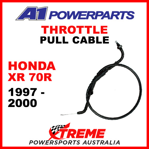 A1 Powerparts Honda XR70R 1997-2000 Throttle Pull Cable 50-438-10