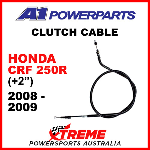 A1 Powerparts Honda CRF250R CRF 250R 2008-2009 Clutch Cable +2" 50-553-20