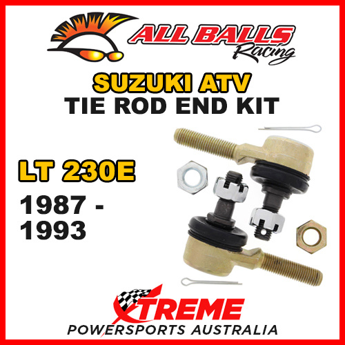 All Balls 51-1014 For Suzuki ATV LT230E LT 230E 1987-1993 Tie Rod End Kit