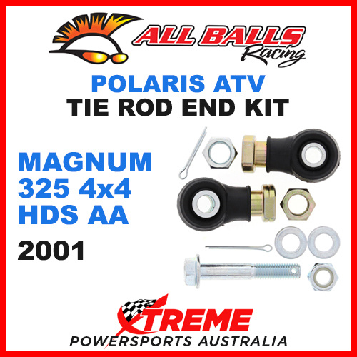 All Balls 51-1021 Polaris Magnum 325 4x4 HDS AA 2001 ATV Tie Rod End Kit