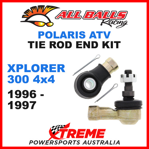 All Balls 51-1022 Polaris Xplorer 300 4x4 1996-1997 ATV Tie Rod End Kit