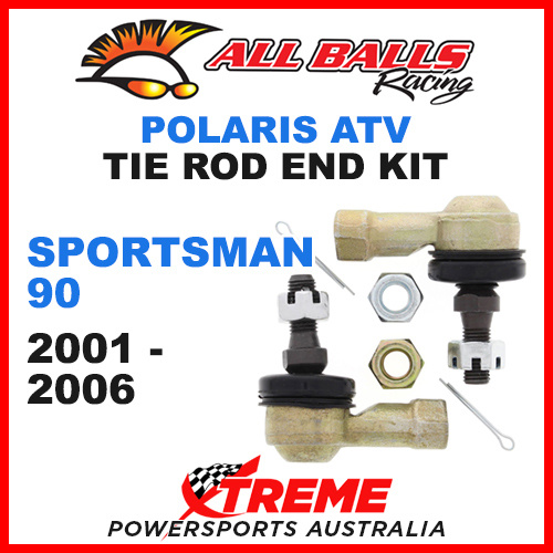 All Balls 51-1026 Polaris Sportsman 90 90cc 2001-2006 ATV Tie Rod End Kit