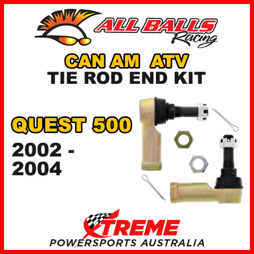 All Balls 51-1034 Can Am Quest 500 2002-2004 Tie Rod End Kit