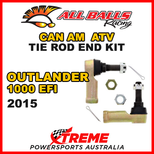 All Balls 51-1034 Can Am Outlander 1000 EFI 2015 Tie Rod End Kit