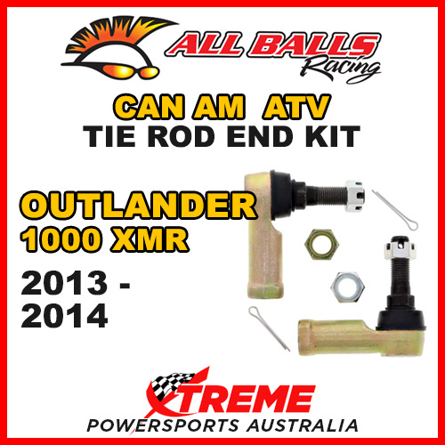 All Balls 51-1034 Can Am Outlander 1000 XMR 2013-2014 Tie Rod End Kit