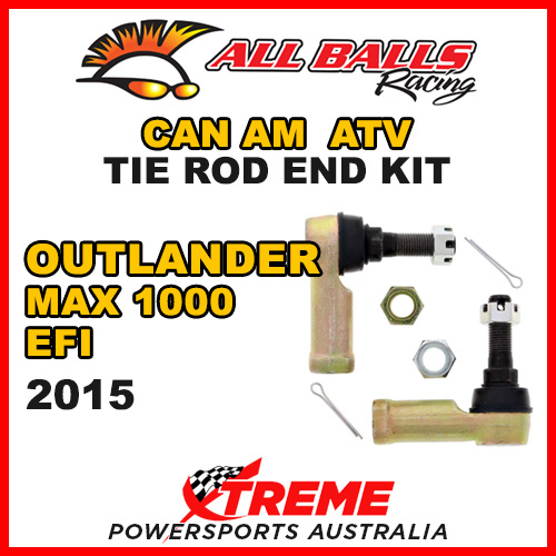All Balls 51-1034 Can Am Outlander MAX 1000 EFI 2015 Tie Rod End Kit