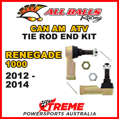 All Balls 51-1034 Can Am Renegade 1000 2012-2014 Tie Rod End Kit