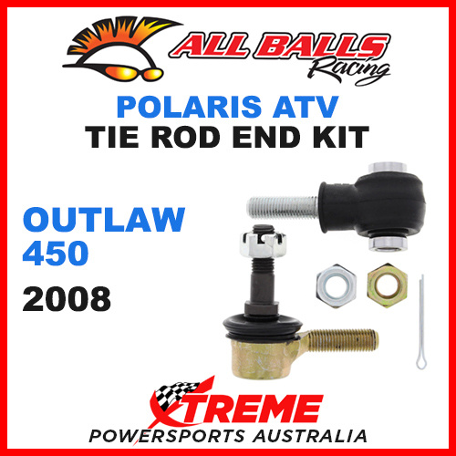 All Balls 51-1036 Polaris Outlaw 450 2008 Tie Rod End Kit