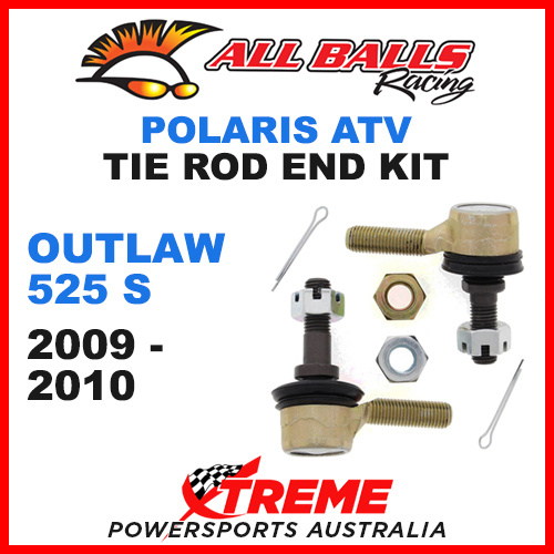 All Balls 51-1051 Polaris Outlaw 525 S 2009-2010 Tie Rod End Kit