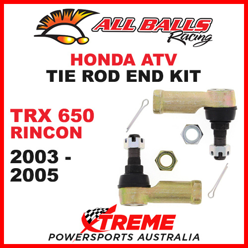 All Balls 51-1053 Honda ATV TRX650 TRX 650 Rincon 2003-2005 Tie Rod End Kit