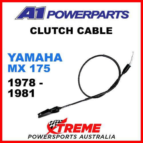 A1 Powerparts Yamaha MX175 MX 175 1978-1981 Clutch Cable 51-2A6-20