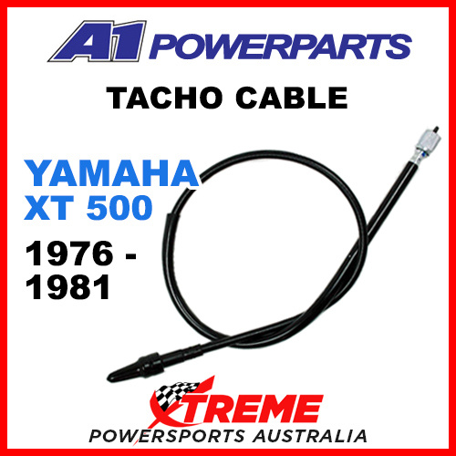 A1 Powerparts Yamaha XT500 XT 500 1976-1981 Tacho Cable 51-2J2-60