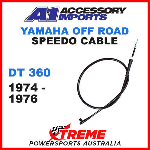 A1 Powerparts Yamaha DT360 DT 360 1974-1976 Speedo Cable 51-5Y1-50