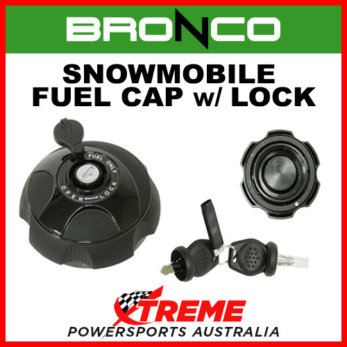 Bronco 51.AT-07559  Arctic Cat 1000 F1000 2009 52mm ID Snowmobile Fuel Cap w/ Lock 