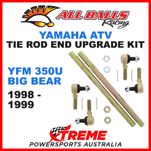 All Balls 52-1002 Yamaha YFM 350U Big Bear 1998-1999 Tie Rod End Upgrade Kit