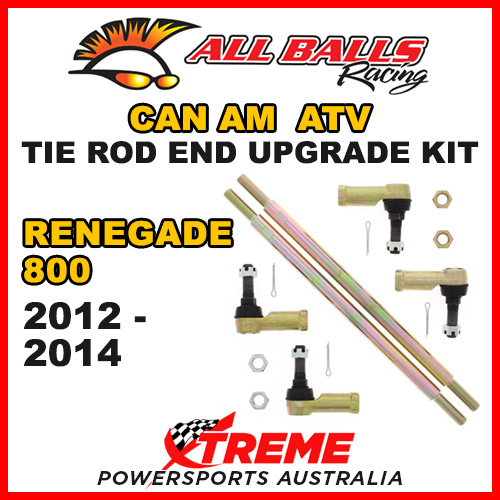 52-1025 Can Am Renegade 800 2012-2014 Tie Rod End Upgrade Kit