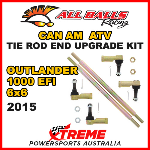 52-1025 Can Am Outlander 1000 EFI 6x6 2015 Tie Rod End Upgrade Kit