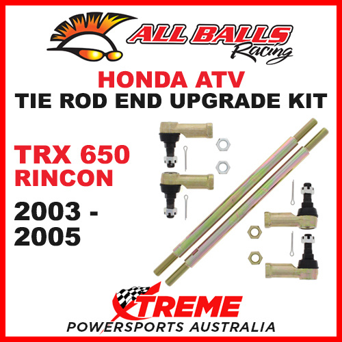 52-1027 Honda ATV TRX 650 Rincon 2003-2005 Tie Rod End Upgrade Kit