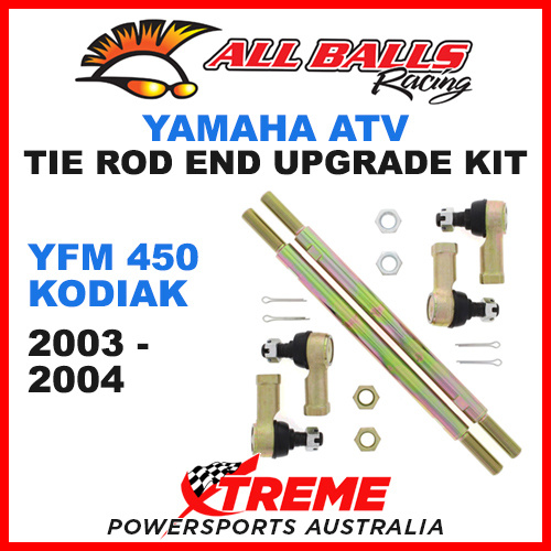 All Balls 52-1031 Yamaha YFM 450 Kodiak 2003-2004 Tie Rod End Upgrade Kit