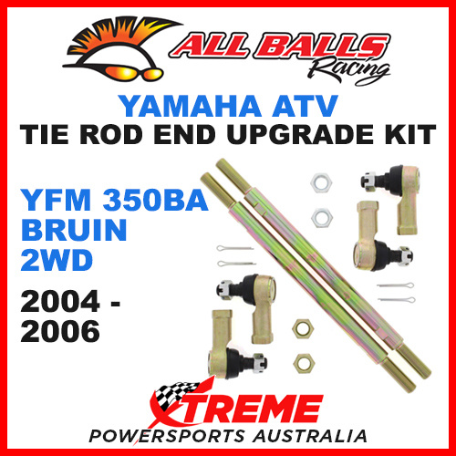 All Balls 52-1031 Yamaha YFM 350BA Bruin 2WD 2004-2006 Tie Rod End Upgrade Kit