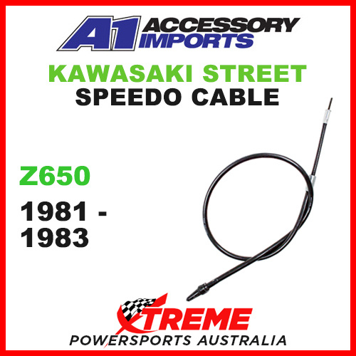 A1 Powerparts Kawasaki Z650 Z 650 1981-1983 Speedo Cable 53-021-50