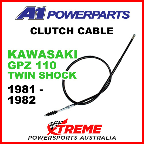 A1 Powerparts Kawasaki GPZ1100 Twin Shock 1981-1982 Clutch Cable 53-087-20